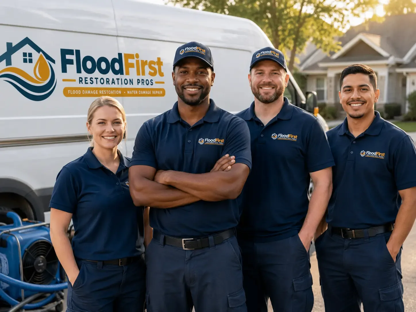 Flood Damage Restoration company in Waterbury, NE